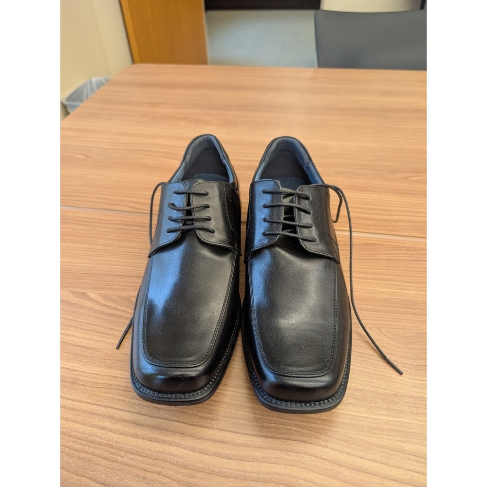 Bruno Marc Mens Oxfords Square Toe Lace Up Dress Shoes Black 9.5 GOLDMAN-01